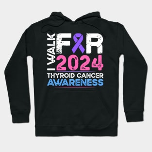 Thyroid Cancer Awareness 2024 Walk Hoodie